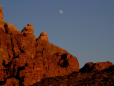 Lua no Deserto de Wadi Ram